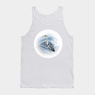 Grey heron Tank Top